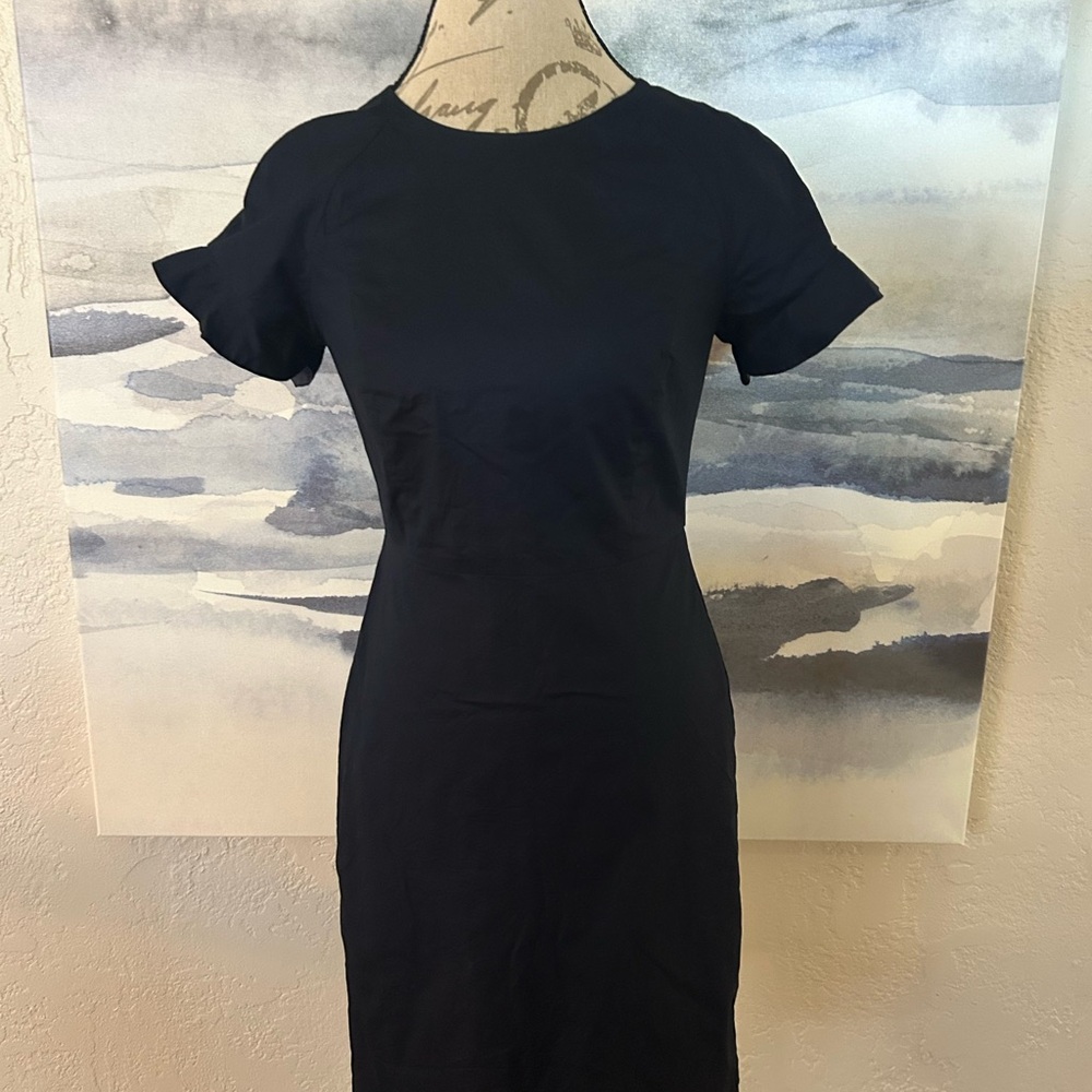 J. Crew Navy Dress